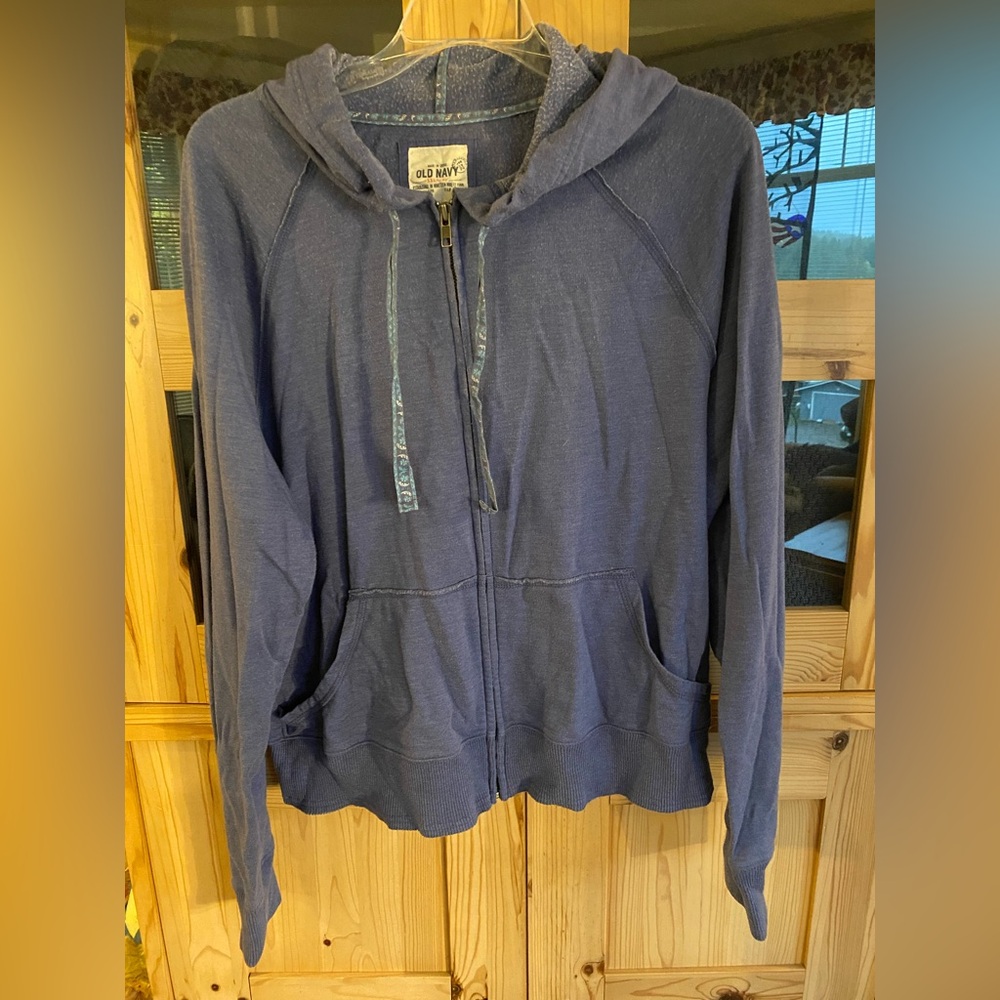 Old Navy Blue Hoodie Jacket